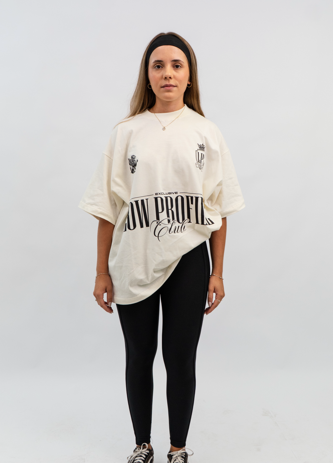 Camiseta Oversized Branca The Club