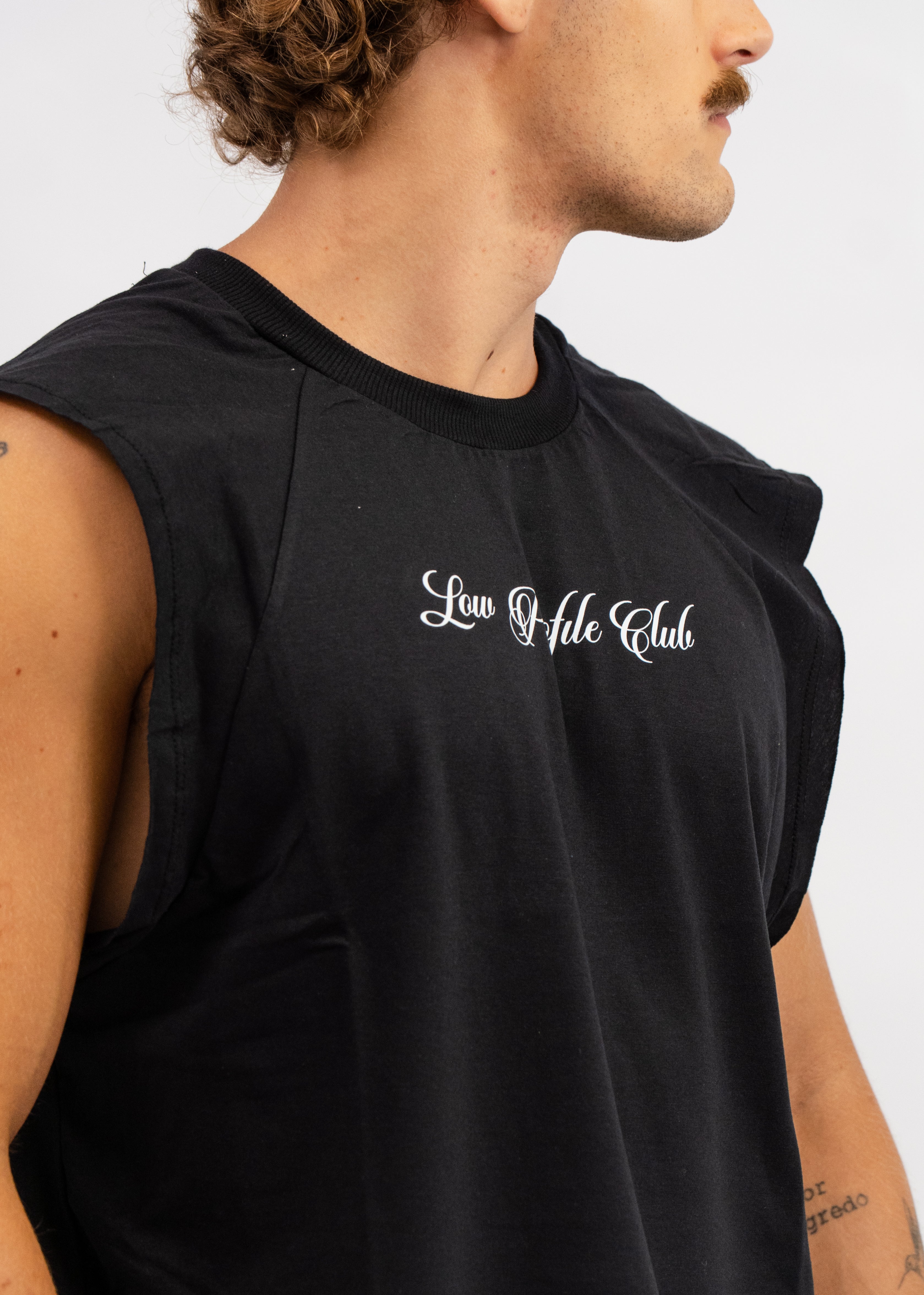 Regata Boxy Preta Grifo