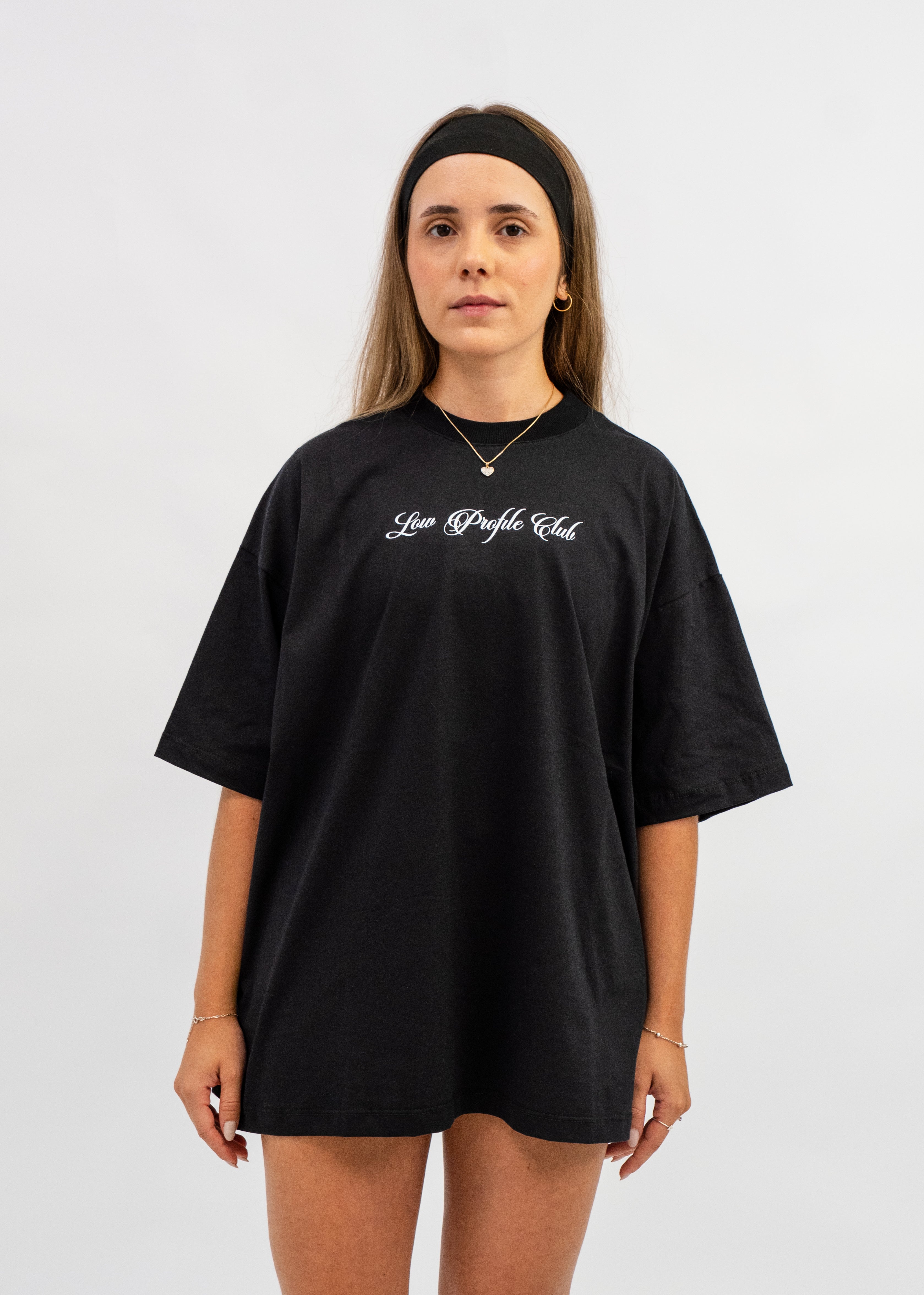 Camiseta Oversized Preta Low Profile Club