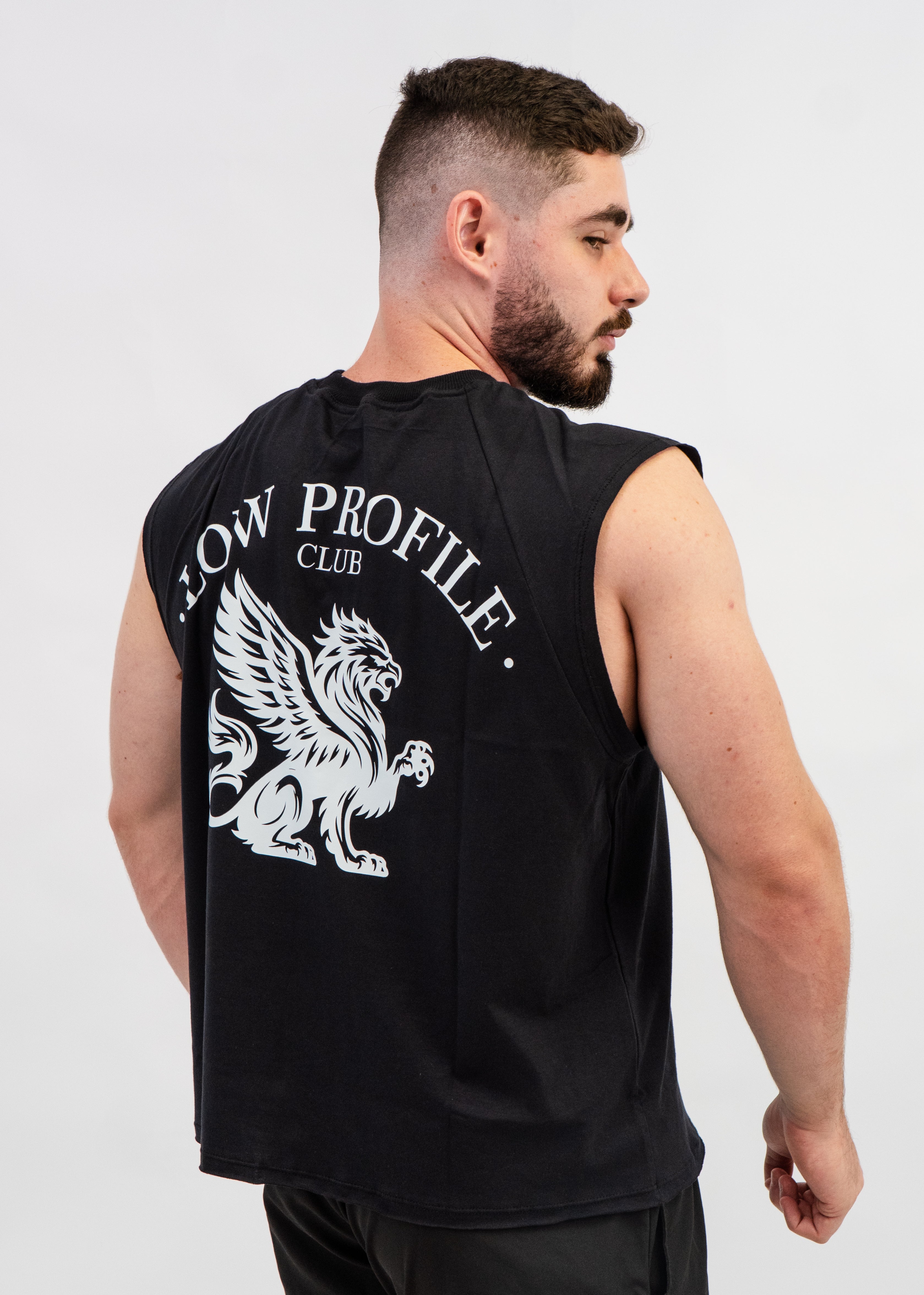 Regata Boxy Preta Grifo