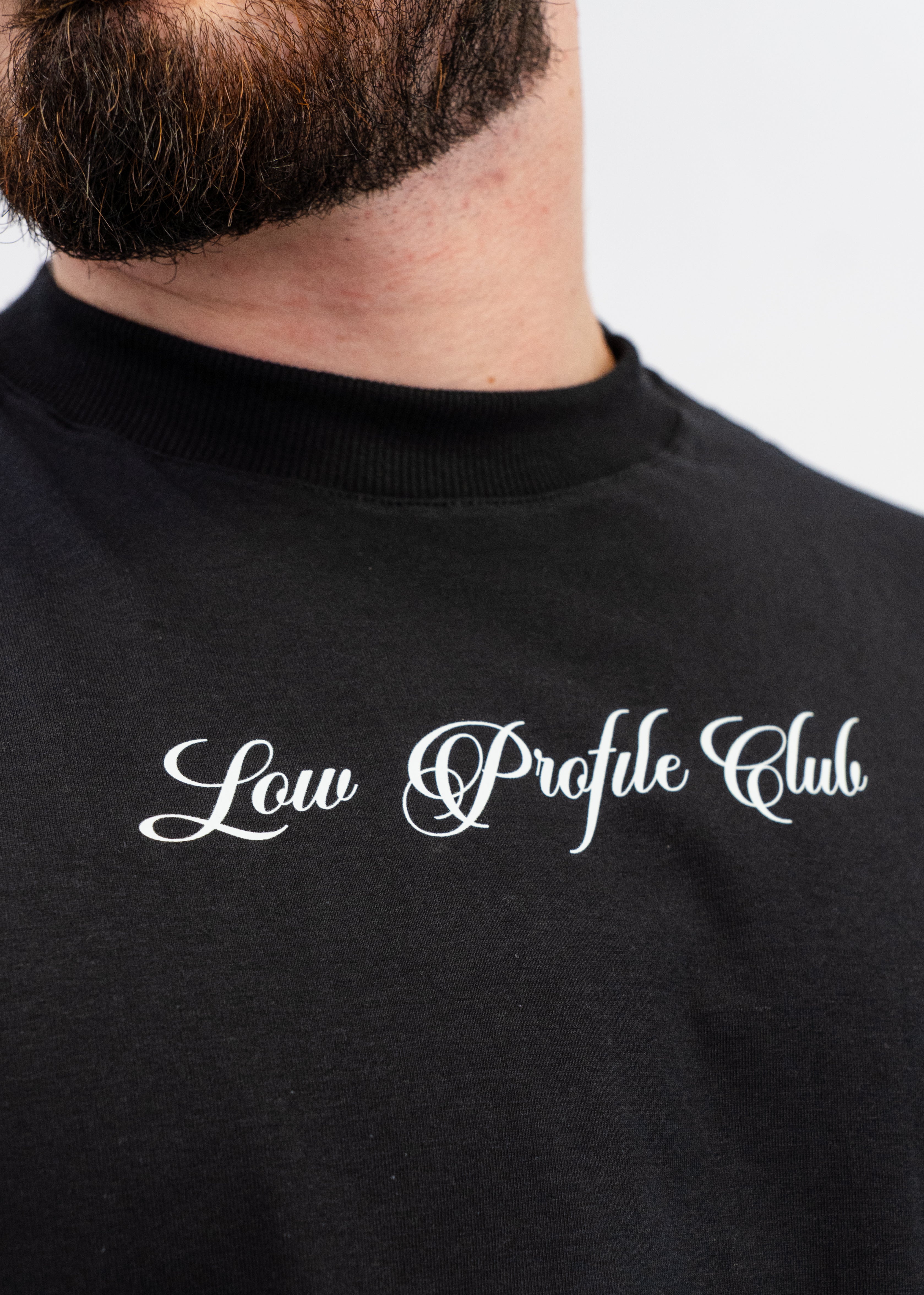 Camiseta Oversized Preta Low Profile Club